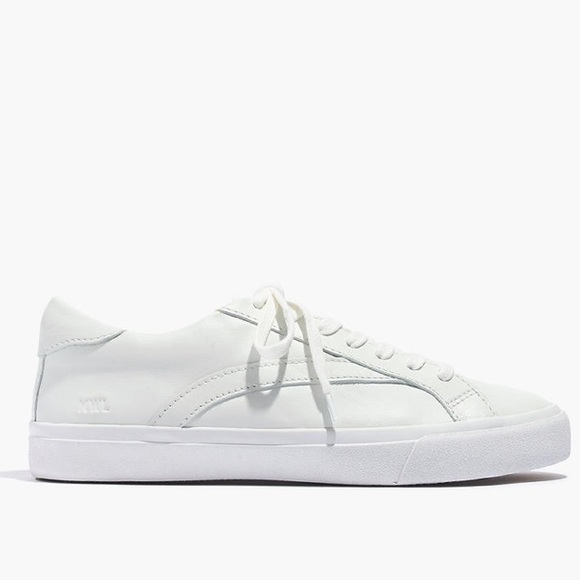 Madewell  Sidewalk Low-Top Sneakers in Leather - Picture 3 of 8